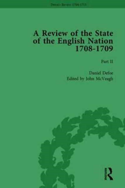Book cover of: Defoe's Review 1704-13, Volume 5 (1708-9), Part II. By: John McVeagh