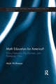 Book cover of: Math Education for America?. By: Mark Wolfmeyer
