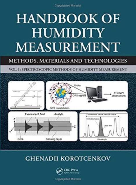 Book cover of: Handbook of Humidity Measurement, Volume 1. By: Ghenadii Korotcenkov