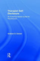 Book cover of: Therapist Self-Disclosure. By: Graham S. Danzer