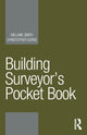 Book cover of: Building Surveyor’s Pocket Book. By: Melanie Smith