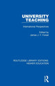 Book cover of: University Teaching. By: James J. F. Forest