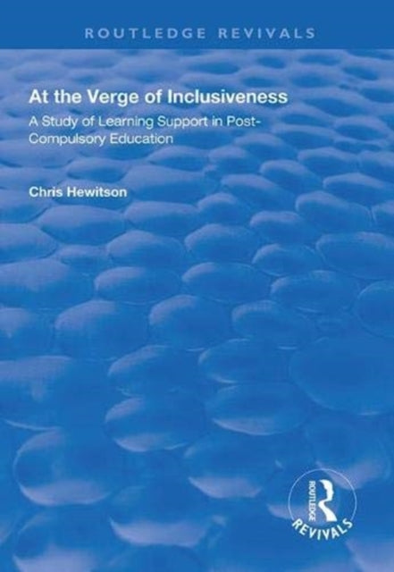 Book cover of: At the Verge of Inclusiveness