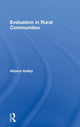 Book cover of: Evaluation in Rural Communities. By: Allyson Kelley