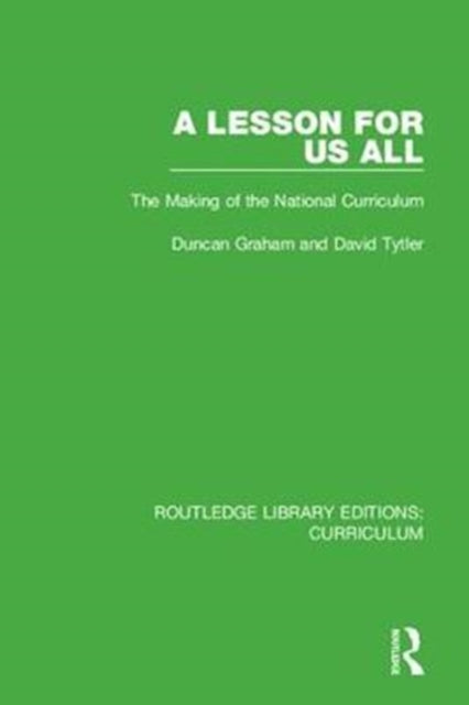 Book cover of: Lesson For Us All. By: Duncan Graham