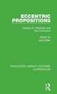 Book cover of: Eccentric Propositions. By: Jane Miller