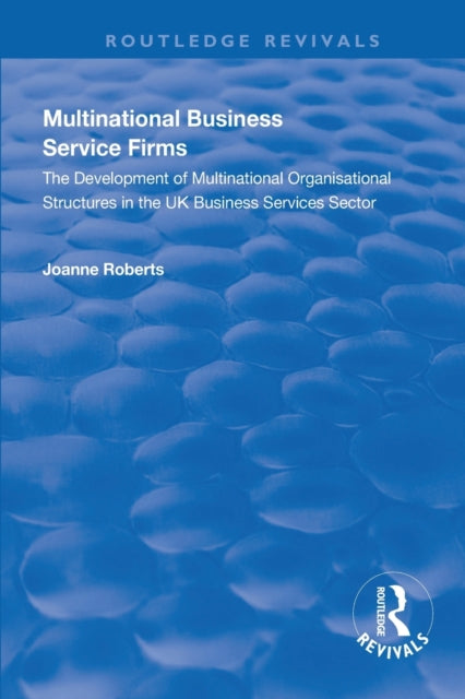Book cover of: Multinational Business Service Firms