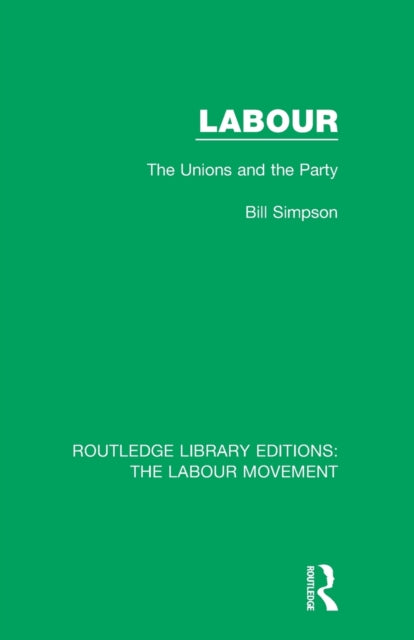 Book cover of: Labour. By: Bill Simpson