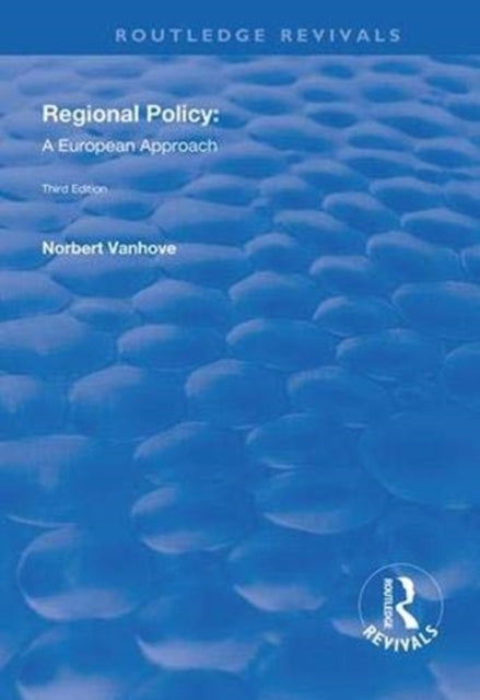 Book cover of: Regional Policy. By: Norbert Vanhove