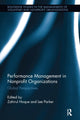 Book cover of: Performance Management in Nonprofit Organizations. By: Zahirul Hoque