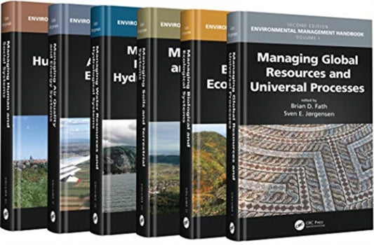 Book cover of: Environmental Management Handbook, Second Edition – Six Volume Set. By: Brian D. Fath