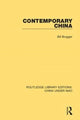 Book cover of: Contemporary China. By: Bill Brugger