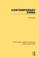 Book cover of: Contemporary China. By: Bill Brugger