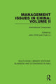 Book cover of: Management Issues in China: Volume 2. By: John Child