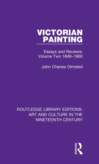 Book cover of: Victorian Painting. By: John Charles Olmsted