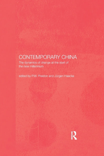 Book cover of: Contemporary China. By: Jurgen Haacke