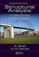 Book cover of: Structural Analysis. By: A. Ghali