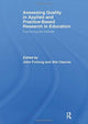Book cover of: Assessing quality in applied and practice-based research in education.. By: John Furlong