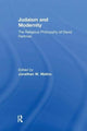 Book cover of: Judaism and Modernity. By: Jonathan W. Malino