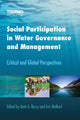 Book cover of: Social Participation in Water Governance and Management. By: Kate A. Berry