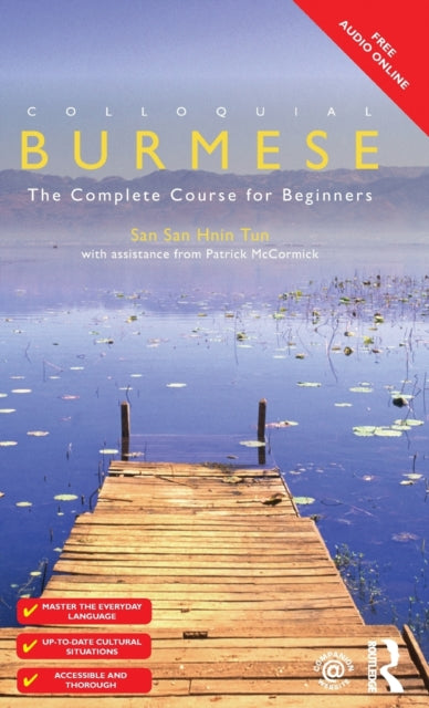 Book cover of: Colloquial Burmese. By: San San Hnin Tun