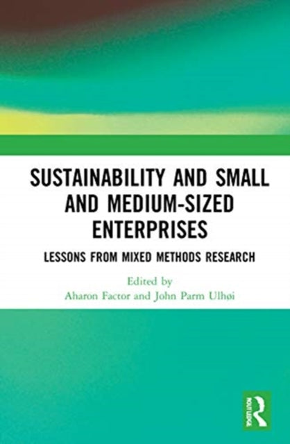 Book cover of: Sustainability and Small and Medium-sized Enterprises. By: Aharon Factor