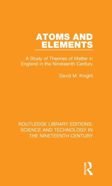 Book cover of: Atoms and Elements. By: David M. Knight - undifferentiated