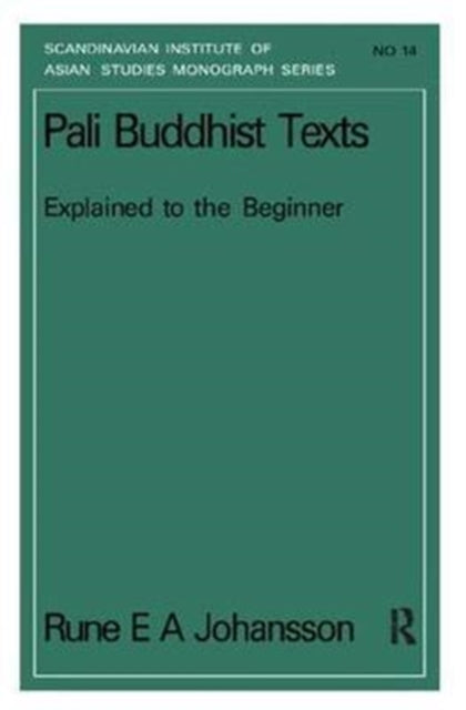 Book cover of: Pali Buddhism Texts Nims14. By: Rune E. A. Johansson