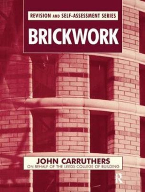 Book cover of: Brickwork. By: John Carruthers