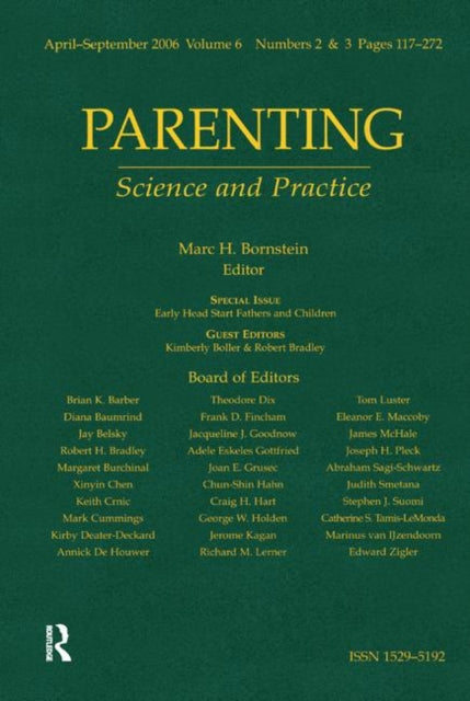Book cover of: Early Head Start Fathers And Children. By: Kimberly Boller