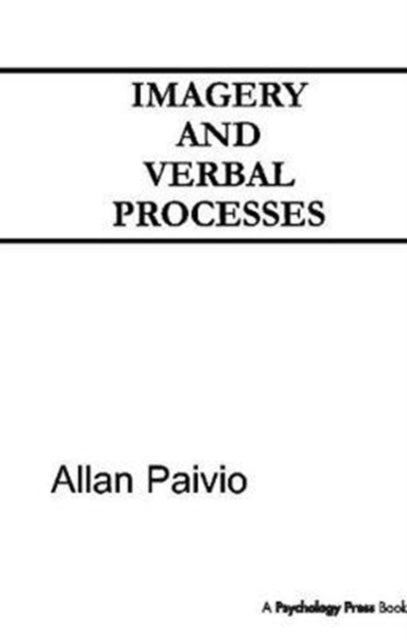 Book cover of: Imagery and Verbal Processes. By: A. Paivio