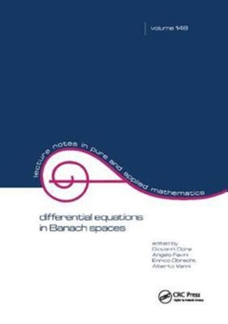 Book cover of: Differential Equations in Banach Spaces. By: Giovanni Dore
