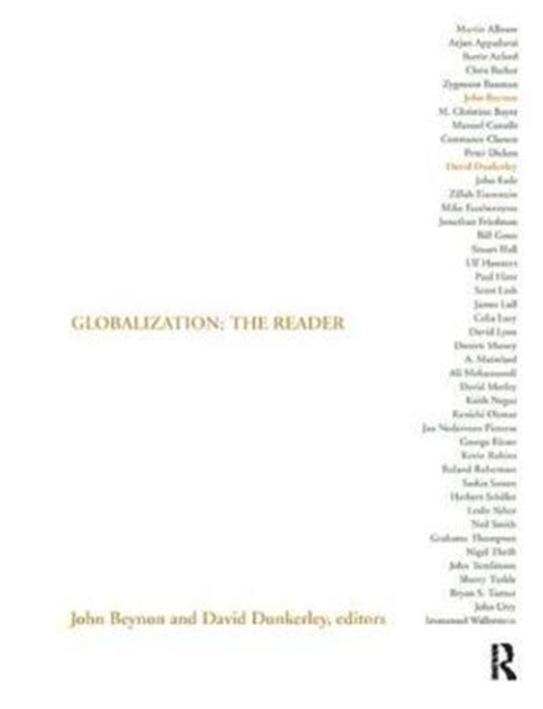 Book cover of: Globalization: The Reader. By: John Beynon