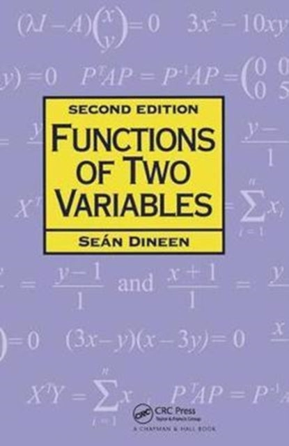 Book cover of: Functions of Two Variables. By: Seán Dineen