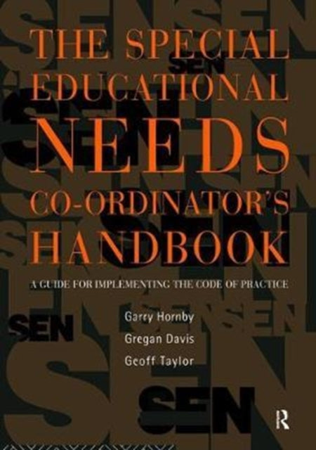 Book cover of: Special Educational Needs Co-ordinator's Handbook. By: Gregan Davies