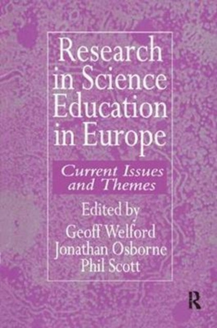 Book cover of: Research in science education in Europe. By: Geoff Welford