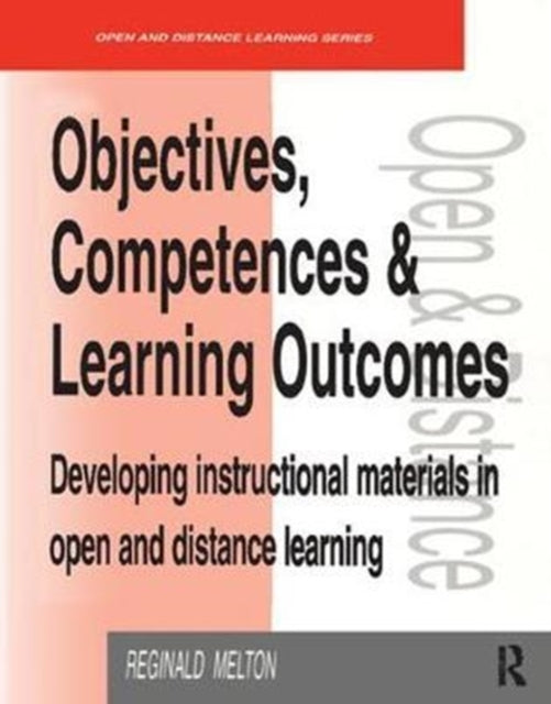 Book cover of: Objectives, Competencies and Learning Outcomes. By: Reginald Melton