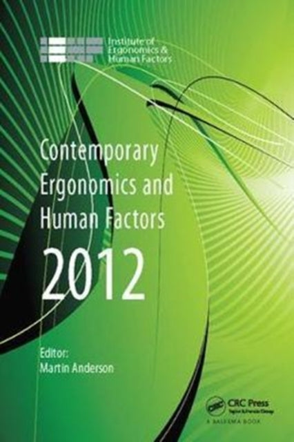 Book cover of: Contemporary Ergonomics and Human Factors 2012