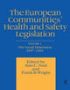 Book cover of: European Communities' Health and Safety Legislation. By: A. C. Neal