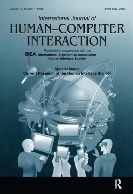Book cover of: Current Research of the Human Interface Society. By: Osamu Katai