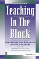 Book cover of: Teaching in the Block. By: Michael D. Rettig