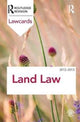 Book cover of: Land Law Lawcards 2012-2013. By: Routledge