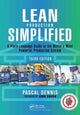 Book cover of: Lean Production Simplified. By: Pascal Dennis