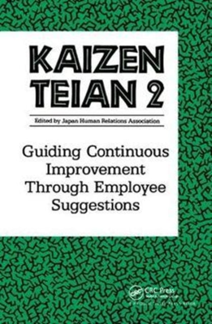 Book cover of: Kaizen Teian 2. By: Productivity Press Productivity Press Development Team