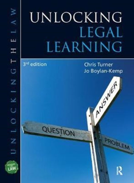 Book cover of: BRICKFIELD: Unlocking Legal Learning. By: Chris Turner