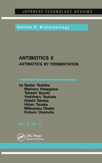 Book cover of: Antibiotics II. By: Sadao Teshiba