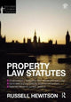 Book cover of: Property Law Statutes 2012-2013. By: Russell Hewitson
