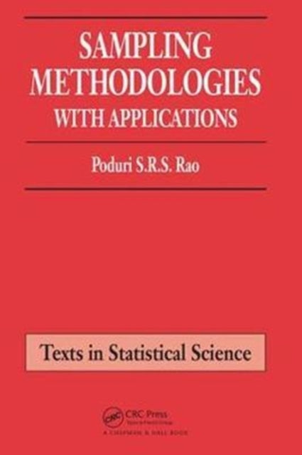Book cover of: Sampling Methodologies with Applications. By: Poduri S.R.S. Rao