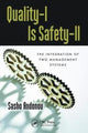 Book cover of: Quality-I Is Safety-ll. By: Sasho Andonov