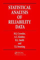 Book cover of: Statistical Analysis of Reliability Data. By: Martin J. Crowder